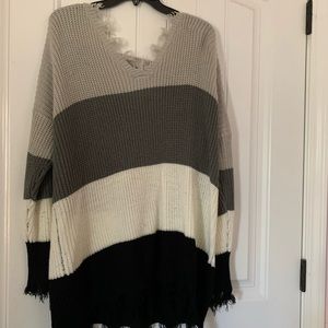 Rue 21 color block sweater